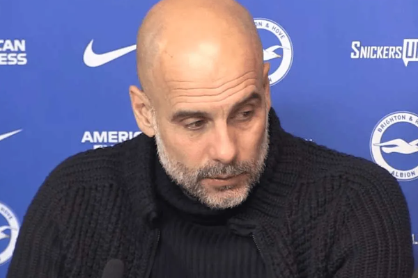 曼城客場(chǎng)4-0擊敗布萊頓后瓜迪奧拉:我們必須努力爭(zhēng)取英超冠軍